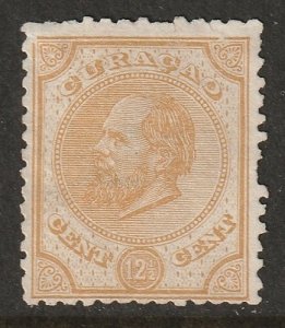 Netherlands Antilles 1886 Sc 8 MNG(*) thins