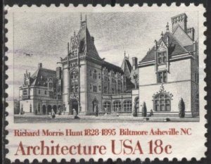 US Sc.# 1929 (used) 18¢ architecture: Biltmore House (1981)