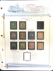 United States #632//642 MNH CV$42.00