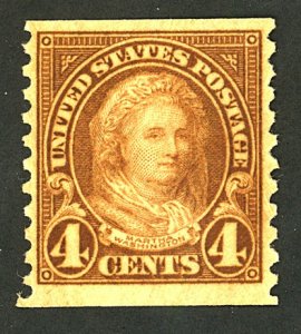 U.S. #601 MINT OG NH