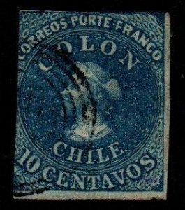 Chile 10c Used