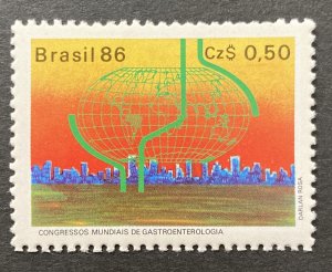 Brazil 1986 #2076, Gastroenterology Congress, MNH.