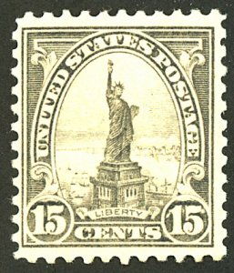 U.S. #566 MINT OG NH