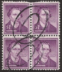 # 1052a USED BLOCK DRY PRINT PATRICK HENRY