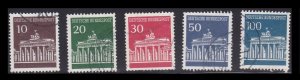 Germany 952-956, Used Set