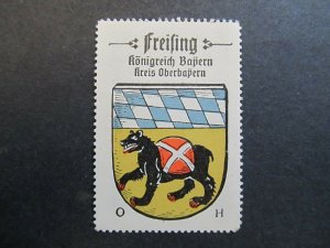 A4P1F15 reising Kaffee Hag 1910 Vignetten Orts Reklamemarke Städtewappen