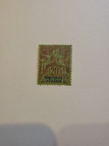 Stamps French Polynesia Scott #10 h