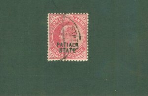 PATIALA INDIAN STATE 33 USED BIN $0.50