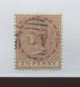 Dominica QV 1877 2 1/2d used