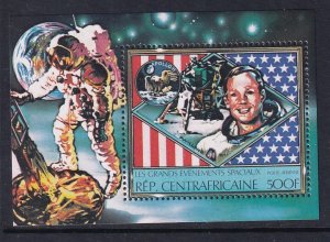 Central African Republic C223 Space Souvenir Sheet MNH VF
