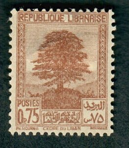 Lebanon #138A Mint Hinged single