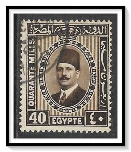 Egypt #144 King Fuad Used