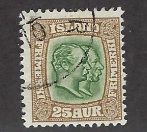 Iceland SC#80 Used Fine...Fill a spot!