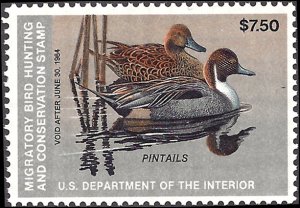 RW50 Mint,OG,NH... SCV $15.00