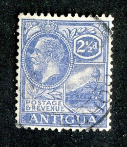 1927 Antigua Sc.# 49 used cv $5 ( 9707 BCXX )