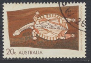 Australia  SC#  504 Used Aboriginal Art   see details & scans