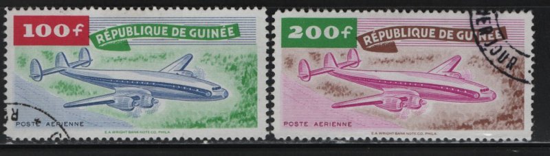 GUINEA   C14-C15  USED,  LOCKHEED CONSTELLATION 1959