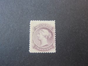 Canada Nova Scotia 1860 Sc 9 MH