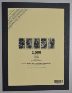 2022 US Sc. #5703-5707 Mariachi Top Deck Card, very good condition