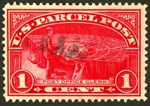 U.S. #Q1 USED CREASES