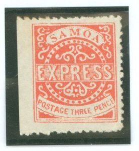 Samoa (Western Samoa) #3d Unused Single