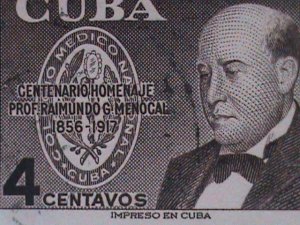 CUBA FAMOUS PERSONS VERY OLD CUBA STAMPS USED- VF WE SHIP TO WORLD WIDE.