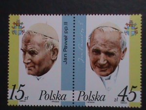 POLAND 1987-SC#2806a-STATE VISIT-POPE JOHN PAUL II MNH VF WE SHIP TO WORLDWIDE