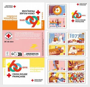 France / Frankrijk - Postfris/MNH - Booklet Red Cross 2024