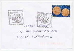 Cover / Postmark Italy 2002 Eucharistic Congress