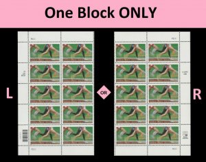 US 3397 Summer Sports 33c plate block P2222 (10 stamps) MNH 2000