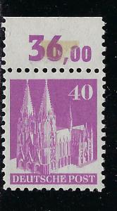 Germany AM Post Scott # 651, mint hr