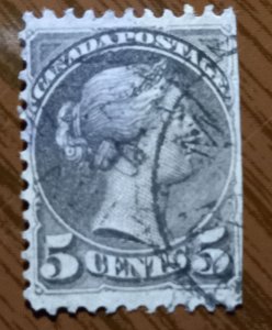 Canada 42 Used Small Queen VF