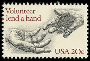 PCBstamps   US #2039 20c Volunteer, MNH, (2)