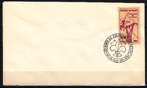 Brazil, 1955 issue. 12-14/SEP/70, Scout Cancel on a Plain Cover. ^