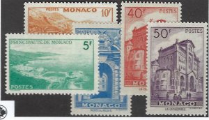 Monaco SC#228-232 Mint VF SCV$70.10...Amazing Value!