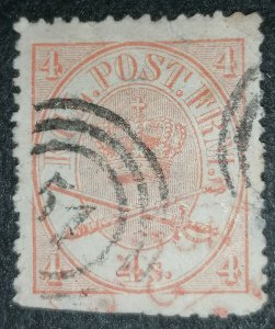 Denmark 4s 1864