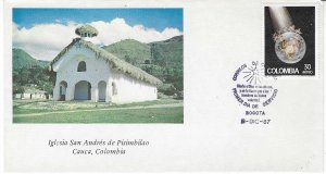 Colombia #C789  30p Christmas  (FDC)