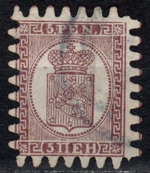 Finland #12  F-VF Used  CV $160.00 (X481)