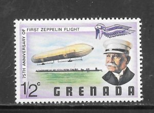 Grenada #834 MNH Zeppelin Single