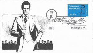 1981 FDC, #1920, 18c Professional Management, DRC Cachets