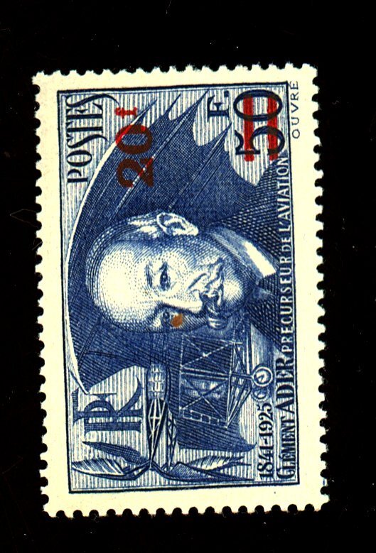 FRANCE 414 MINT VF OG VLH Cat $29