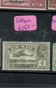 KUWAIT (P0403BB)   OVPT ON INDIA KGV  A/M  4A  SG 33   MOG 