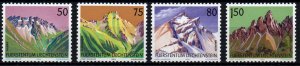 Liechtenstein # 911 - 914 MNH