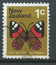 New Zealand SG 1008 short top left perf unwatermarked paper