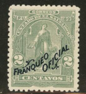 El Salvador Scott o150 MNG 1899 official