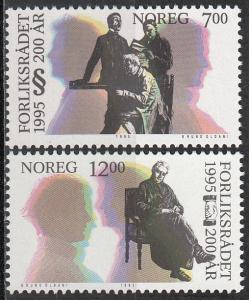 Norway 1101-1102 MH CV $8.25