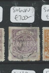 SAMOA (P1306B) EXPRESS ALL CHECKED BY LATE JACK HUGHES 6D  SG 6  VFU