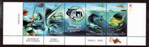 Tonga 1053 Mint NH Game Fishing!