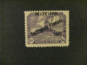 Fiume #155 mint hinged  a21.9 2880