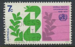 Australia  SC# 545   Caduceus & Laurel  Used